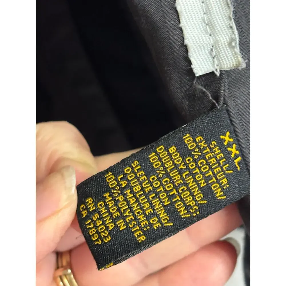 Old Navy men’s cotton suede XXL black blazer